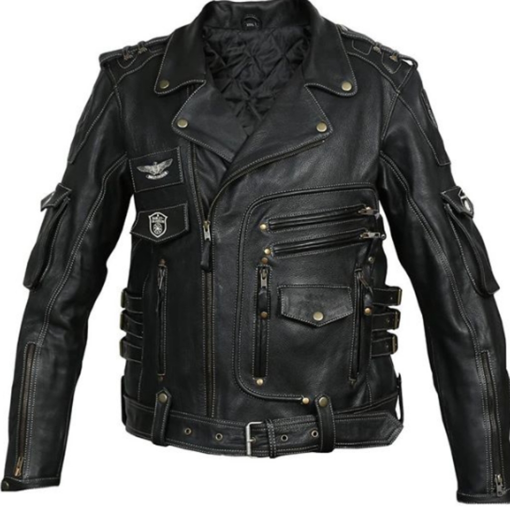Premium quality cowhide Leather jacket